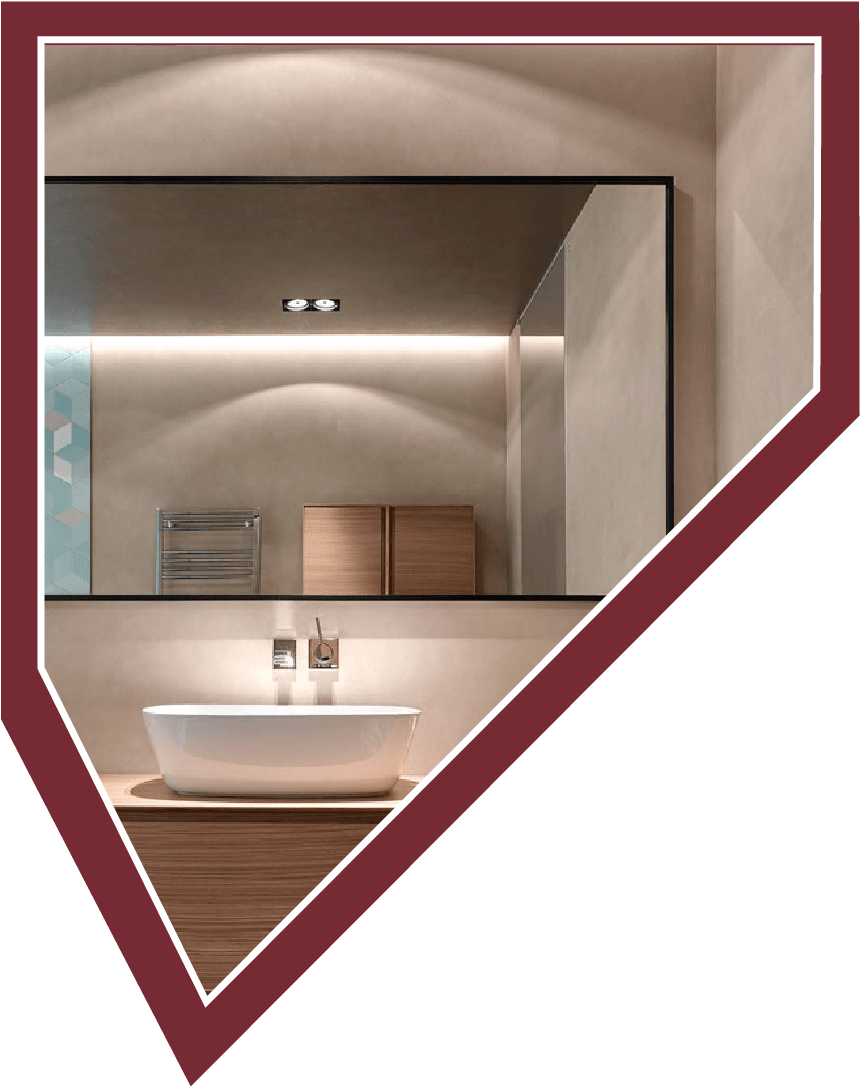 Modern Bathroom Vanity Design PNG