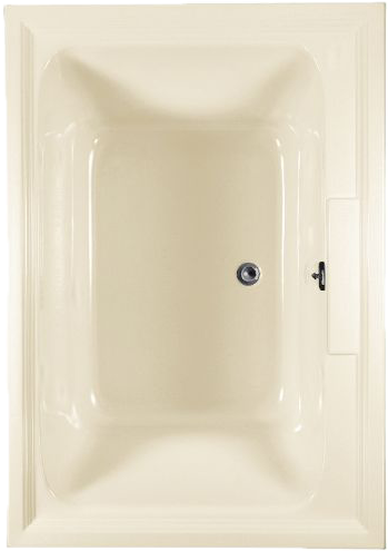 Modern Beige Bathtub Top View PNG