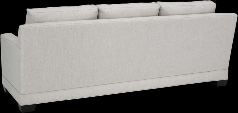 Modern Beige Sofa Design PNG