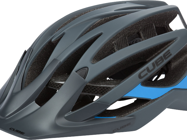 Modern Black Cycling Helmet PNG