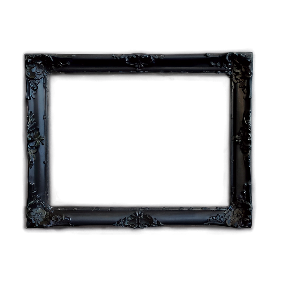 Modern Black Frame Png 65 PNG