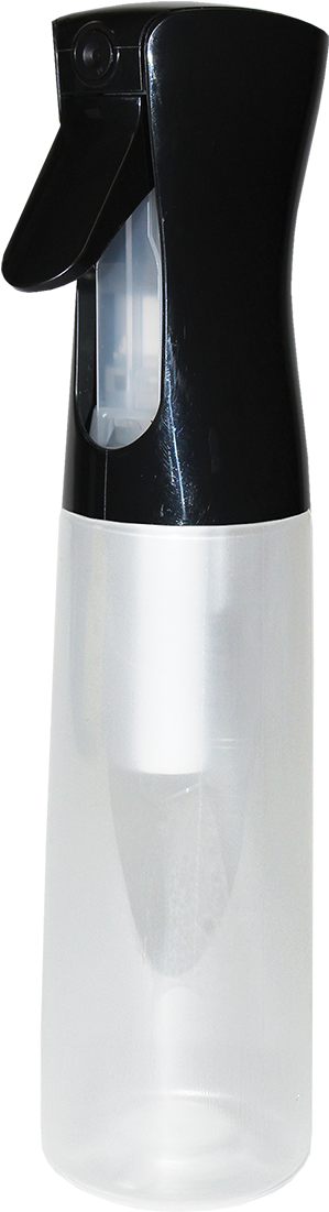 Modern Black White Spray Bottle PNG