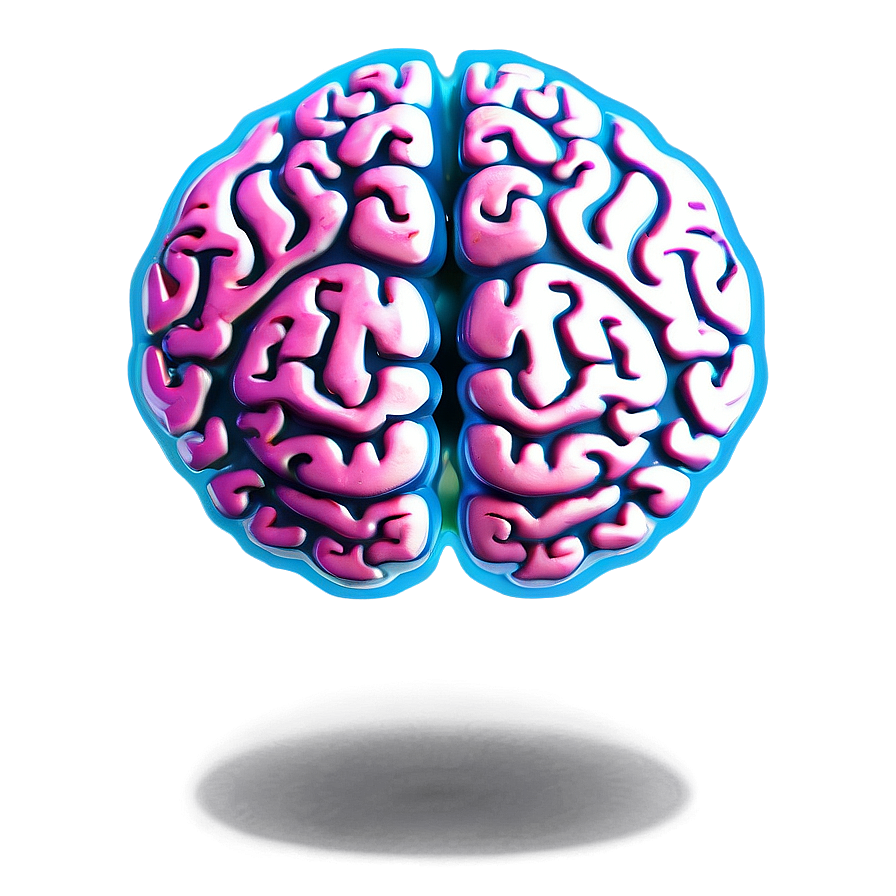 Modern Brain Outline Png 06272024 PNG