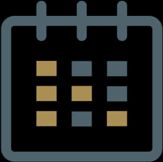 Modern Calendar Icon PNG