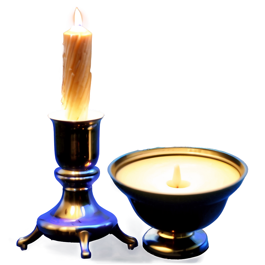 Modern Candlestick Design Png 06262024 PNG