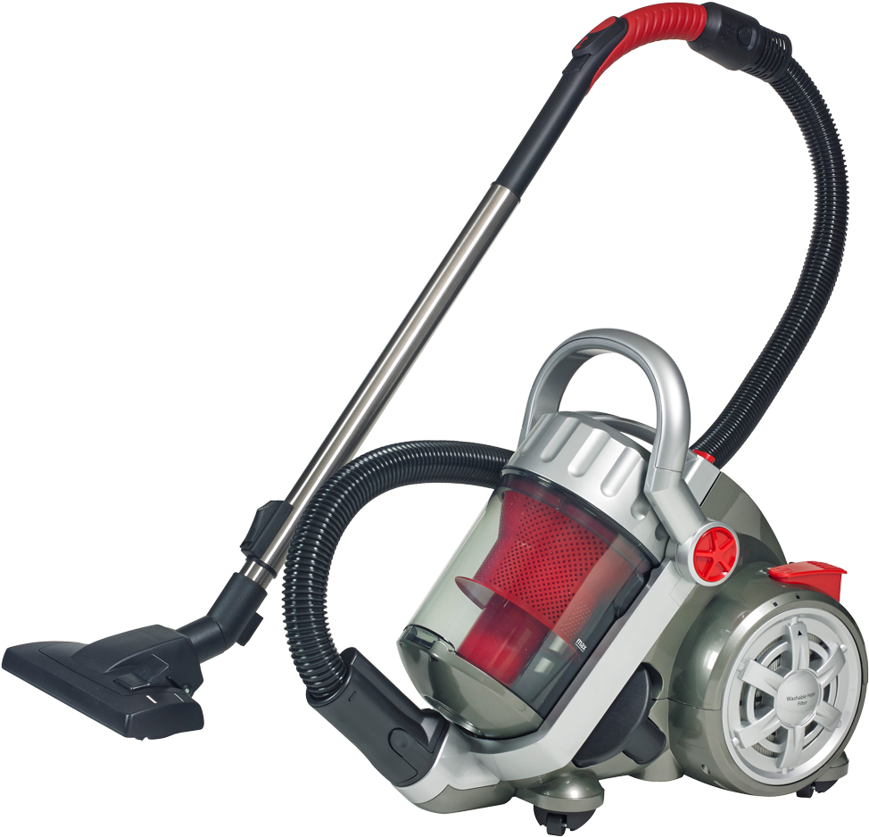 Modern Canister Vacuum Cleaner.png PNG