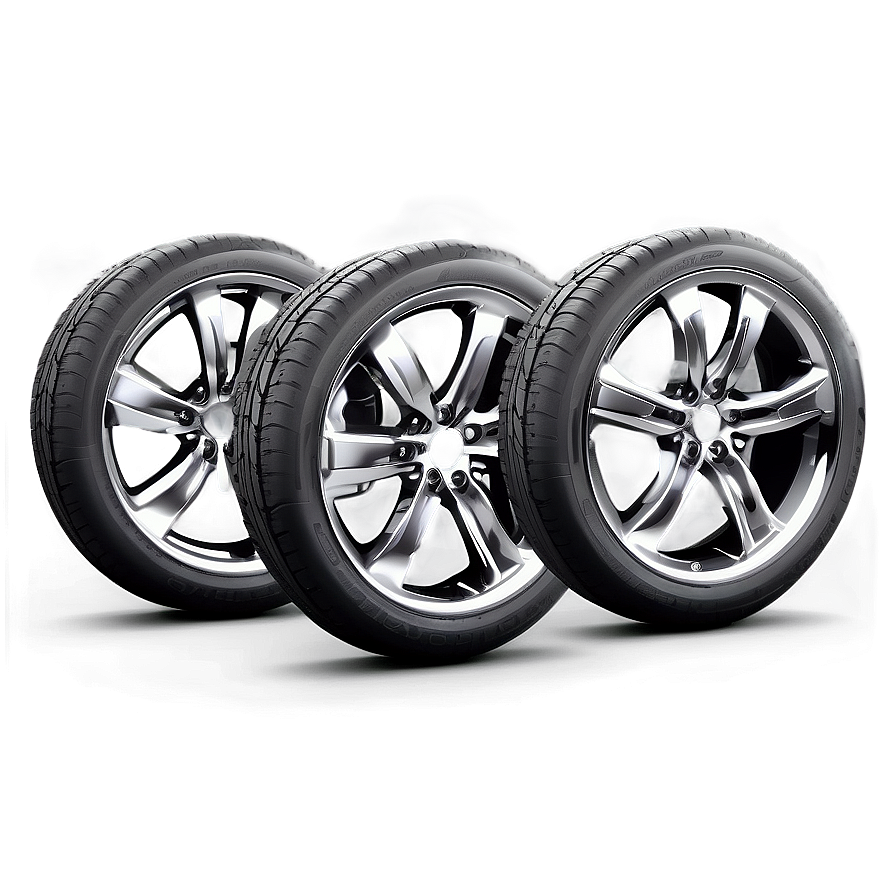 Modern Car Wheel Png 06122024 PNG