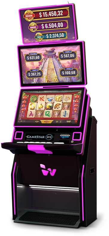 Modern Casino Slot Machine PNG