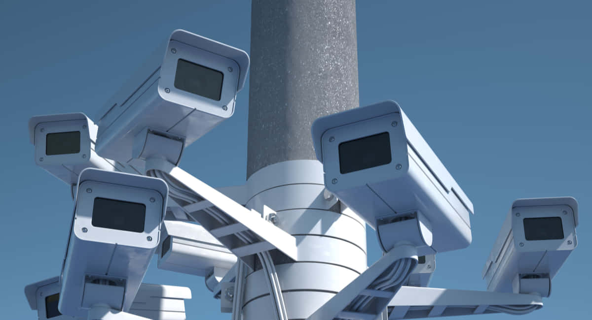 Modern Cctv Surveillance System Wallpaper