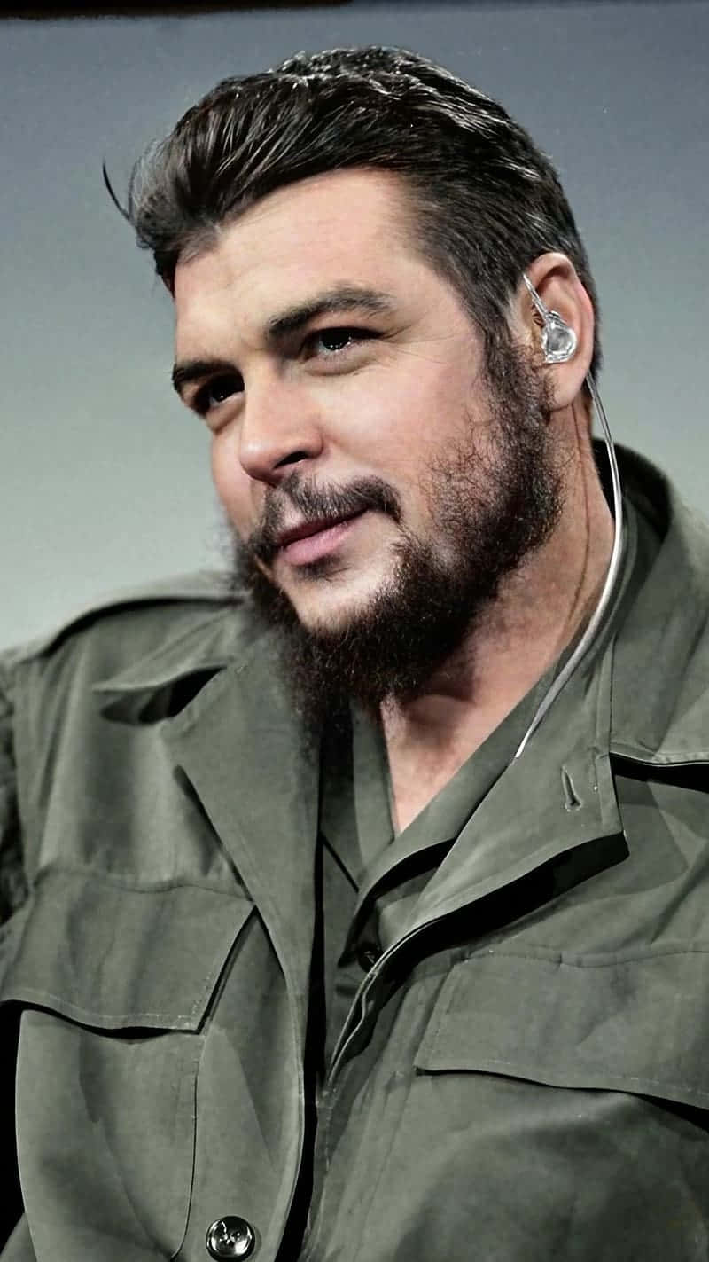 Modern Che Guevara Portrait Wallpaper