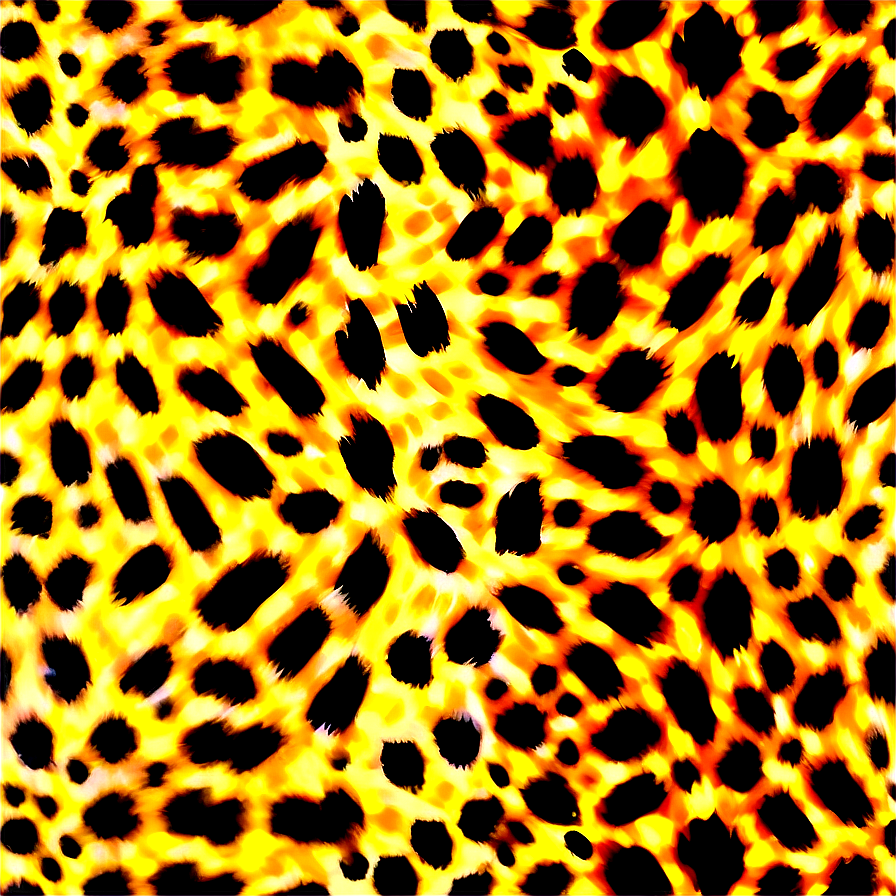 Modern Cheetah Print Layout Png Rmo33 PNG