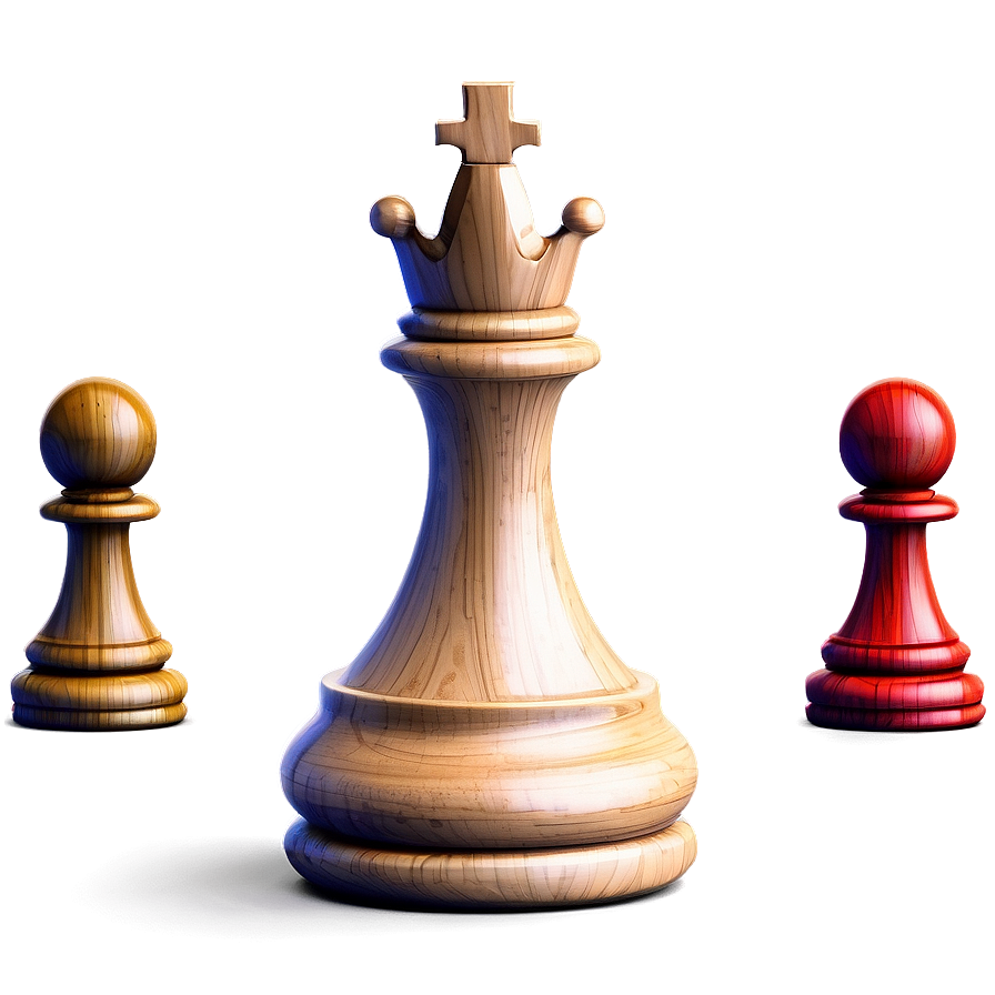 Modern Chess Pieces Design Png 05252024 PNG