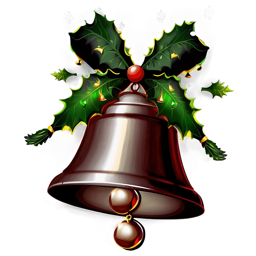 Modern Christmas Bells Png 31 PNG