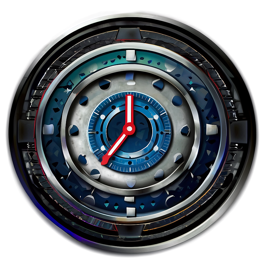 Modern Clock Icon Png 05252024 PNG