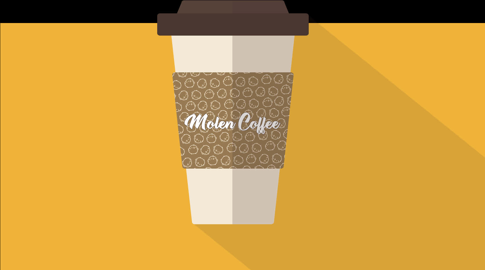 Modern Coffee Cup Vector Illustration PNG