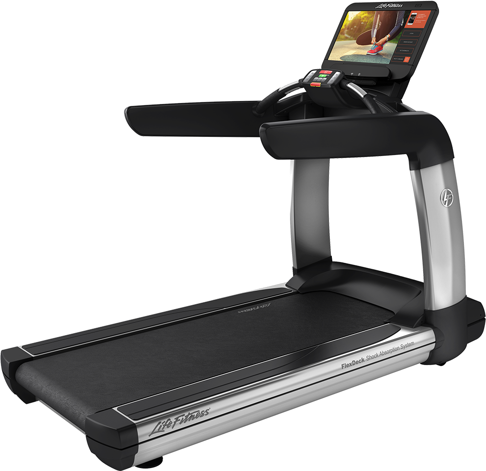 Modern Commercial Treadmill PNG