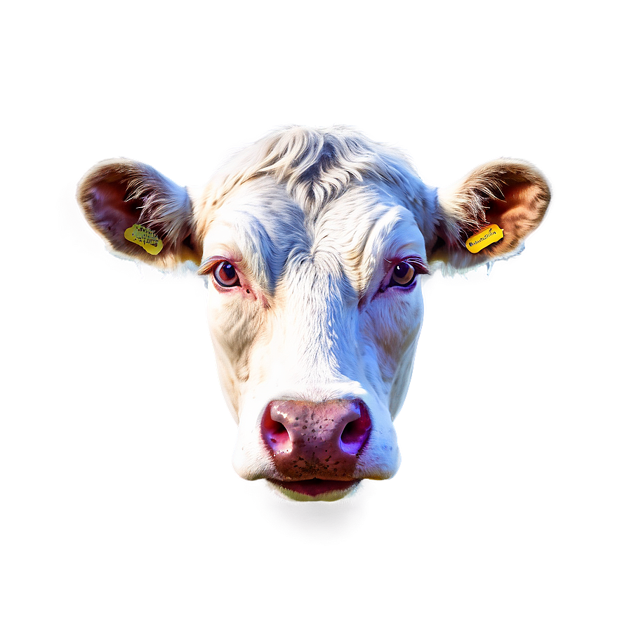 Modern Cow Head Png 06212024 PNG