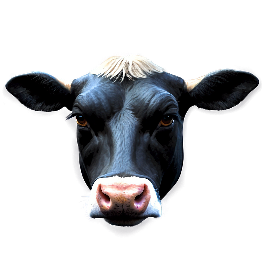 Modern Cow Head Png Xho PNG