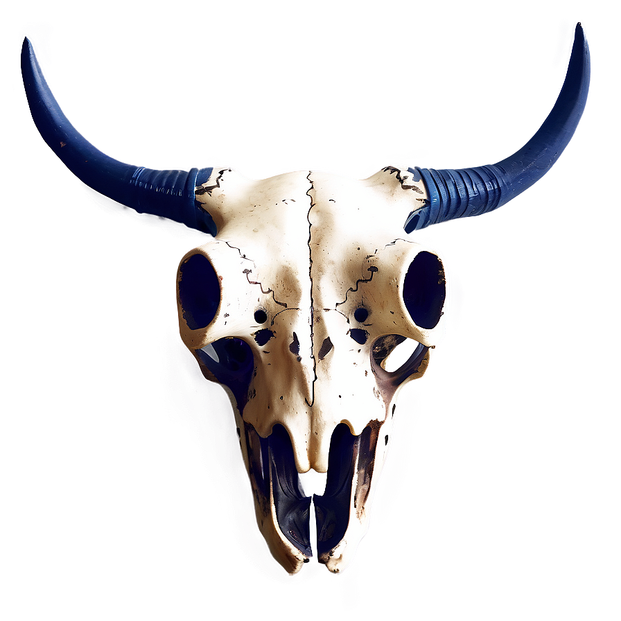 Modern Cow Skull Artwork Png Kdd PNG