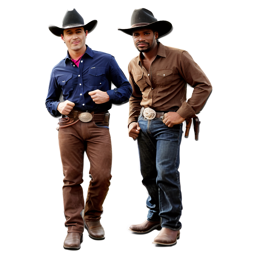 Download Modern Cowboys Png Qrc | Wallpapers.com