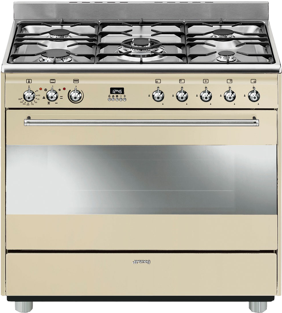 Download Modern Cream Gas Stove | Wallpapers.com