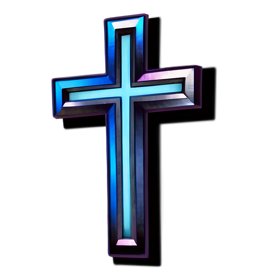 Modern Cross Icon Png 04302024 PNG