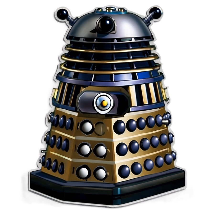 Modern Dalek Graphic Png 21 PNG