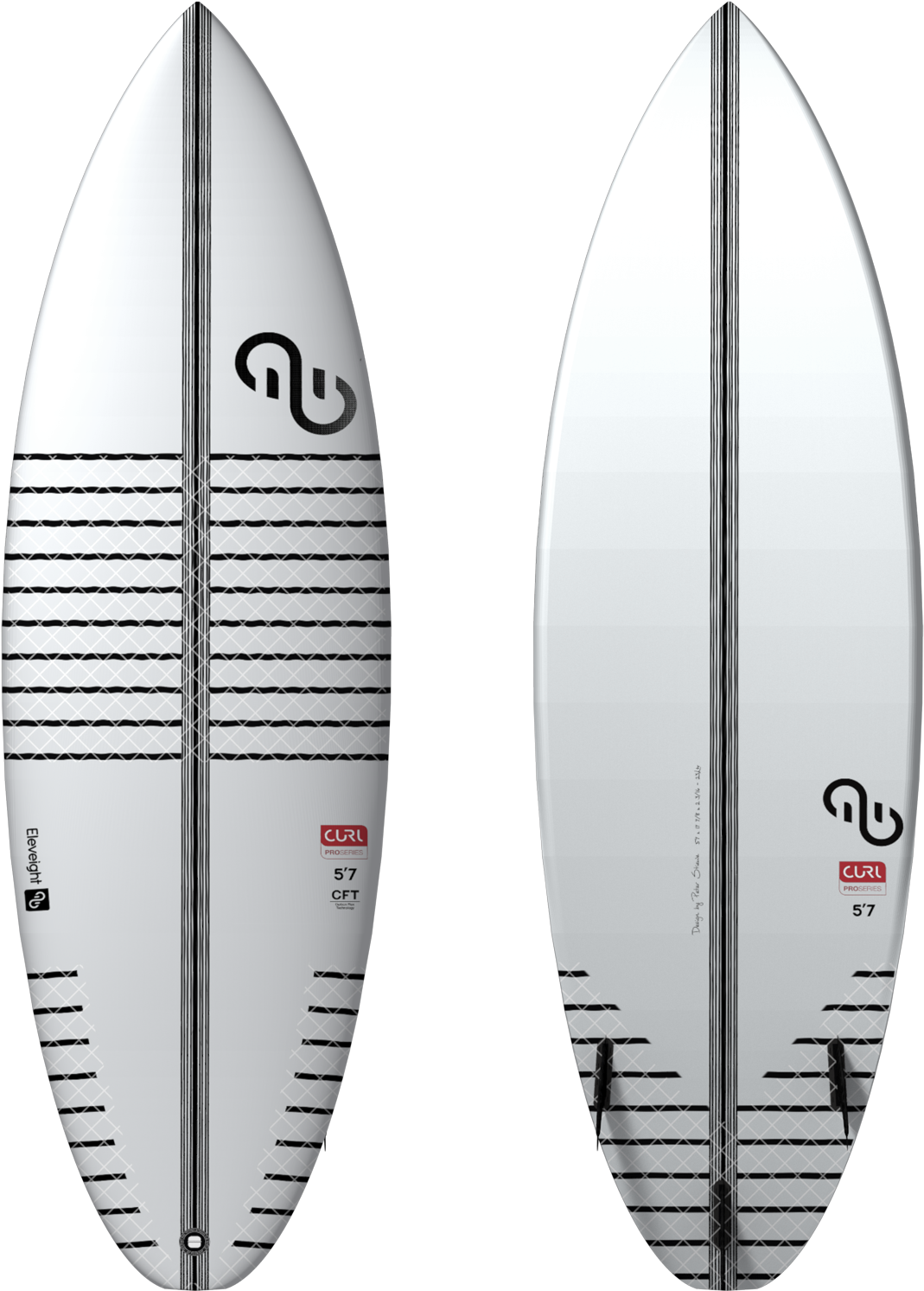 Modern Design Surfboard PNG