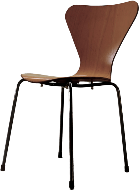 Modern Design Wooden Chair Transparent Background.png PNG