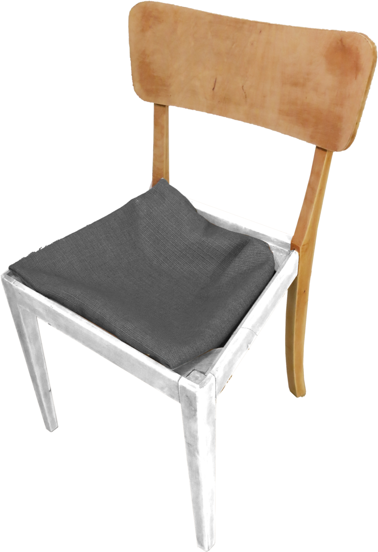 Modern Designer Chair Isolated PNG