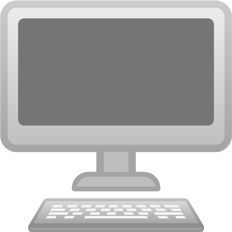 Modern Desktop Setup PNG