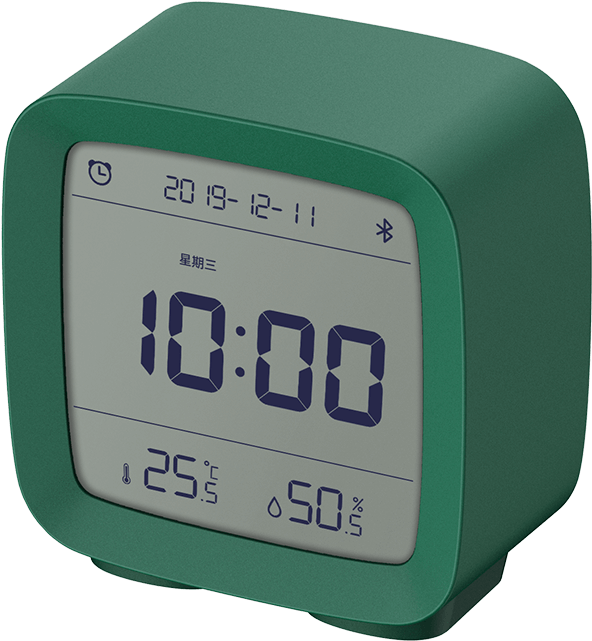 Modern Digital Alarm Clock PNG