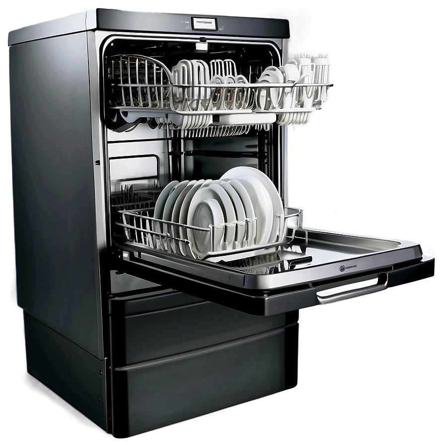 Modern Dishwasher Png 06132024 PNG