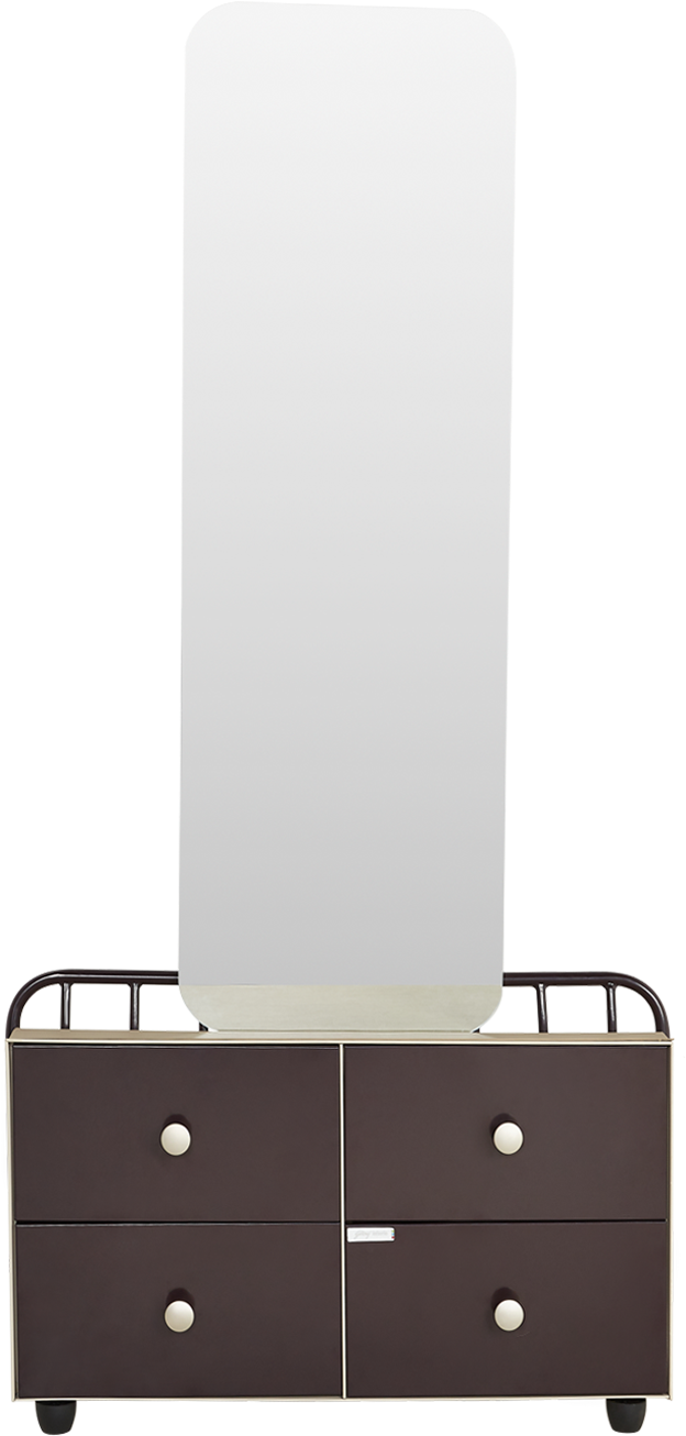 Modern Dressing Tablewith Mirror PNG