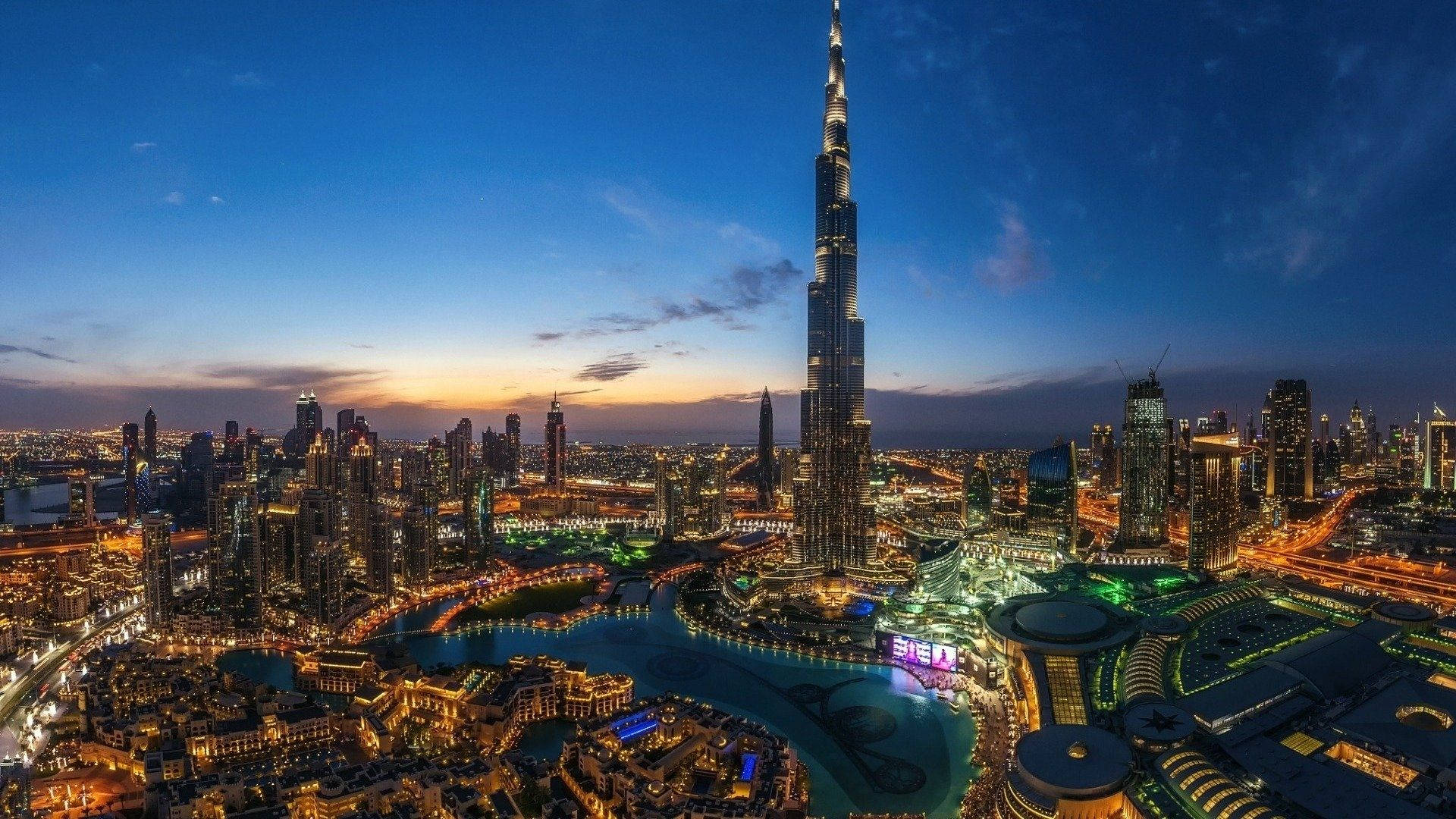Modern Dubai City