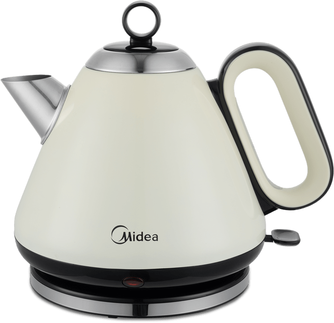 Modern Electric Kettle Midea Brand PNG