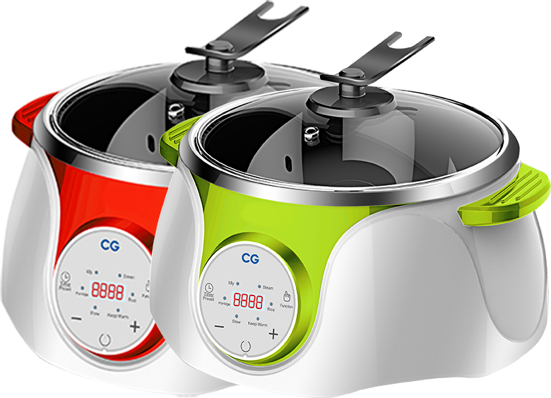Modern Electric Pressure Cookers PNG