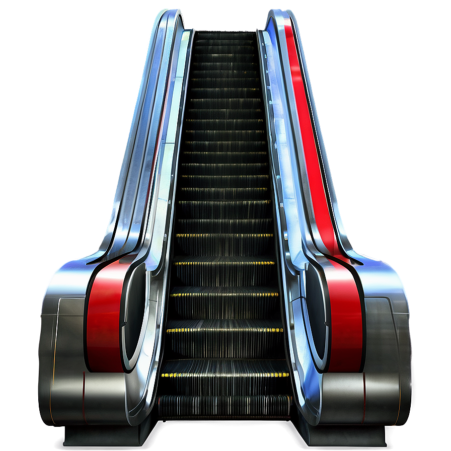 Modern Escalator Design Png 06242024 PNG