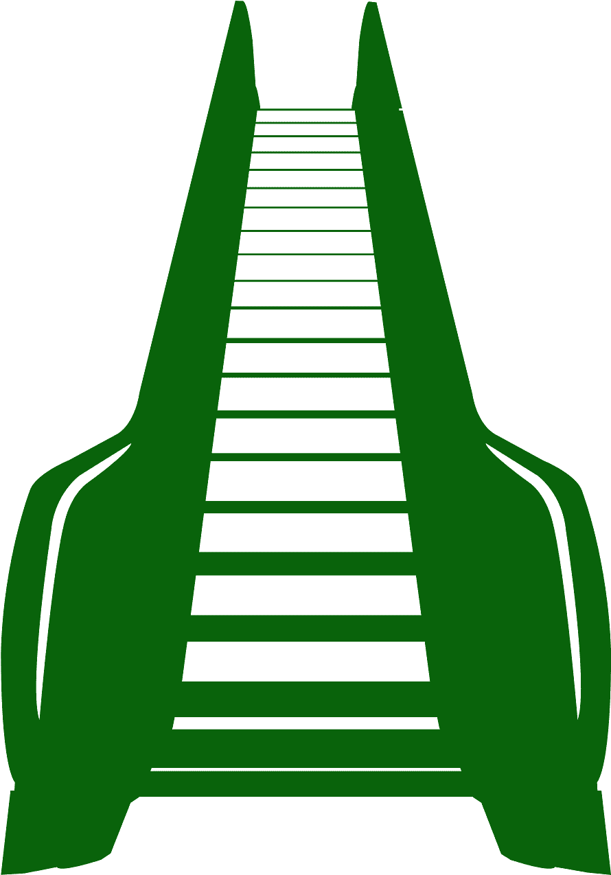 Modern Escalator Design PNG