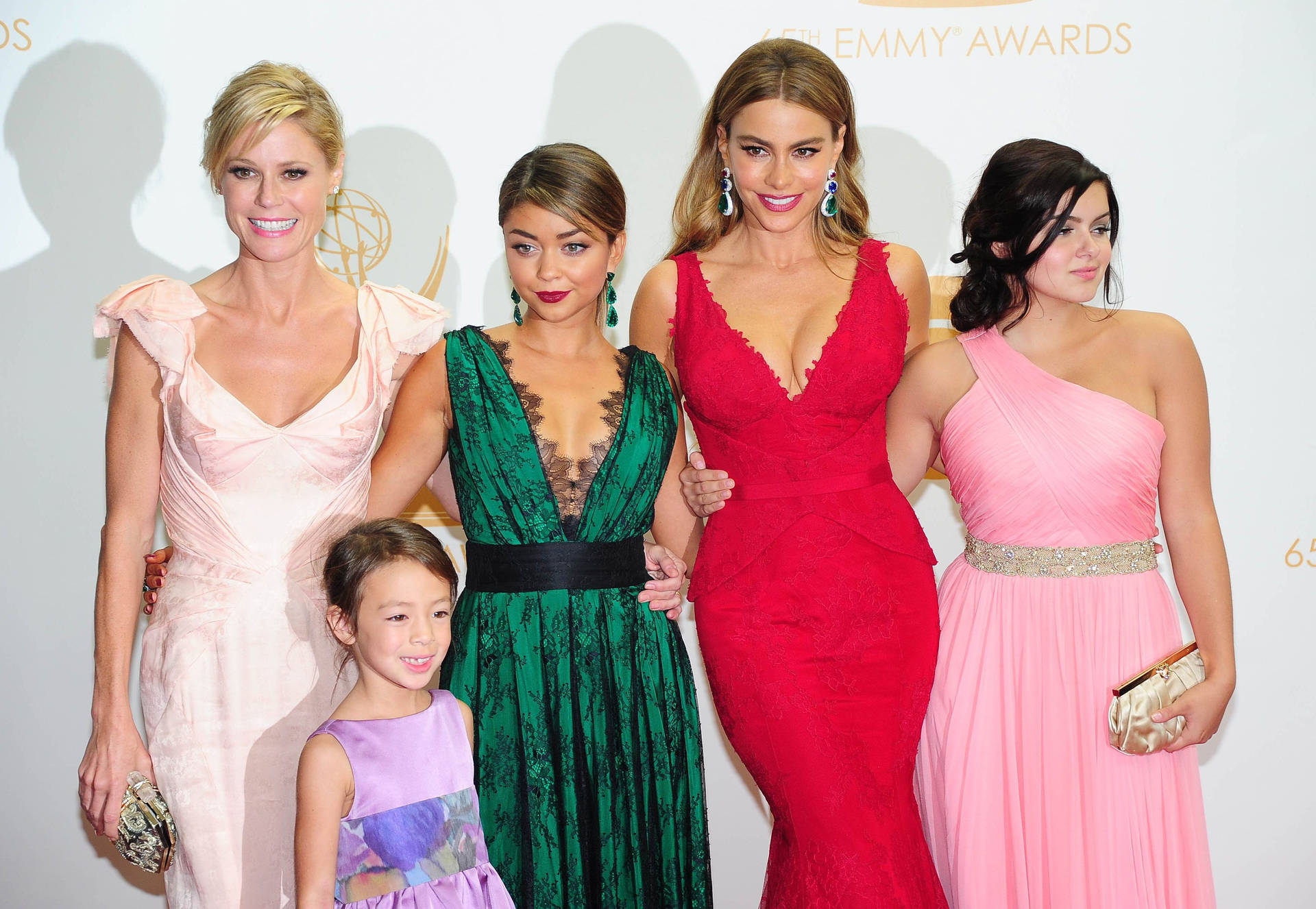 Modern Family Sitcom Girls 2013 Emmy