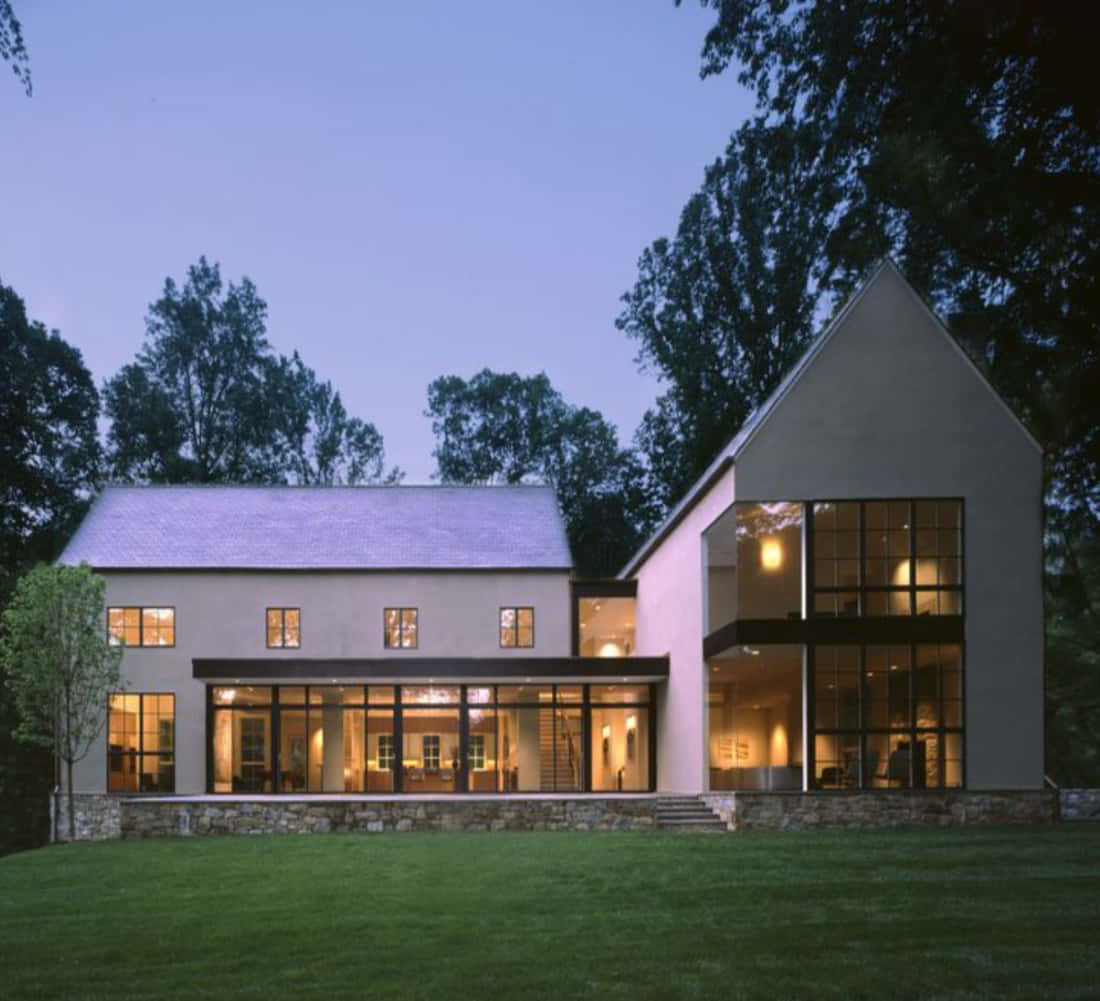 Modern farmhouse in all its rustic glory.