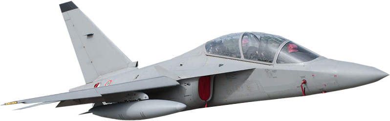 Modern Fighter Jet Profile PNG