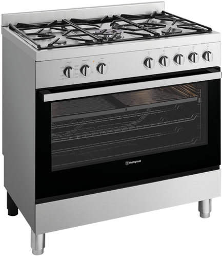 Modern Freestanding Gas Stove PNG