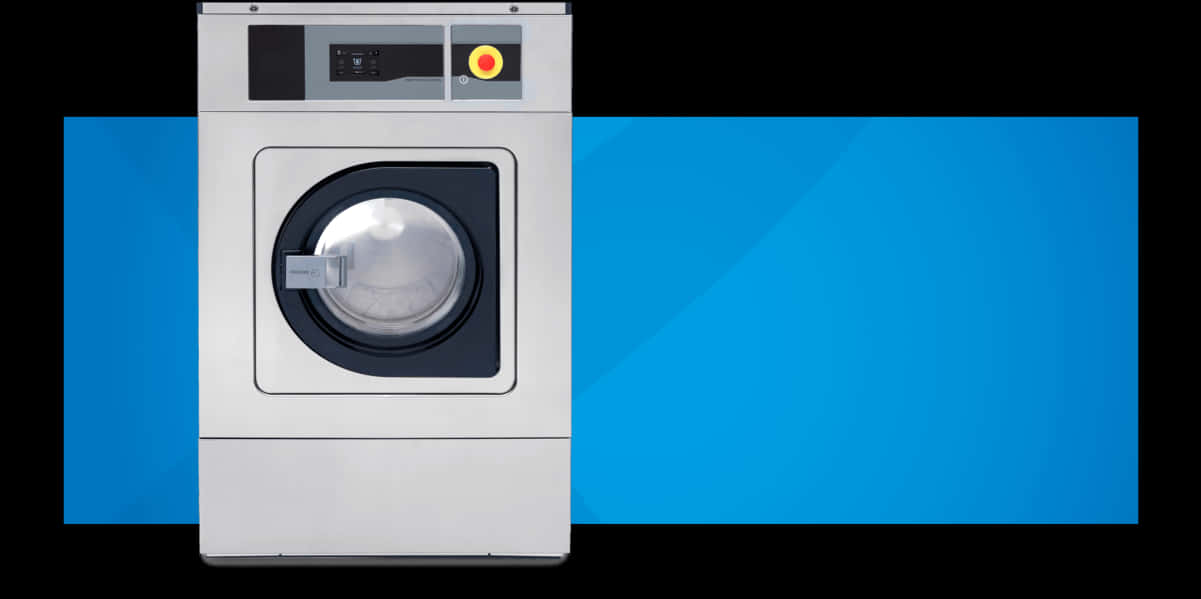 Modern Front Load Washing Machine PNG