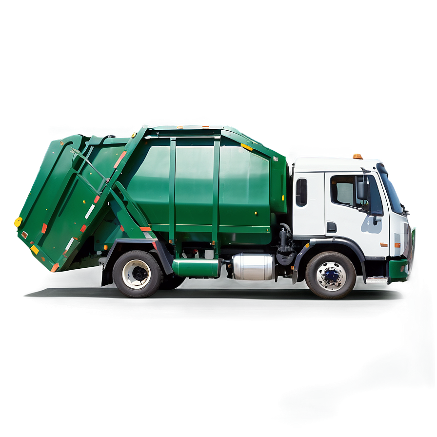 Modern Garbage Truck Png Byr PNG