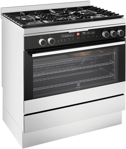 Modern Gas Stovewith Oven PNG