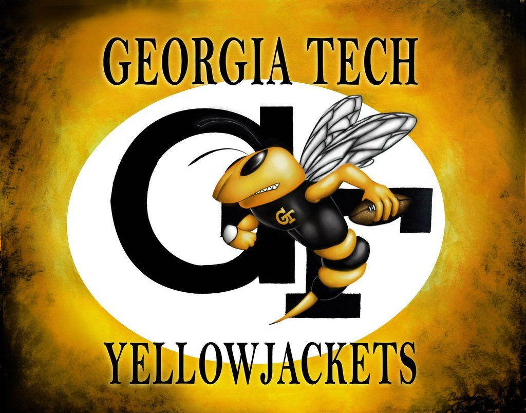 Georgia Tech Yellow Jackets American football team creative American  flag HD wallpaper  Peakpx