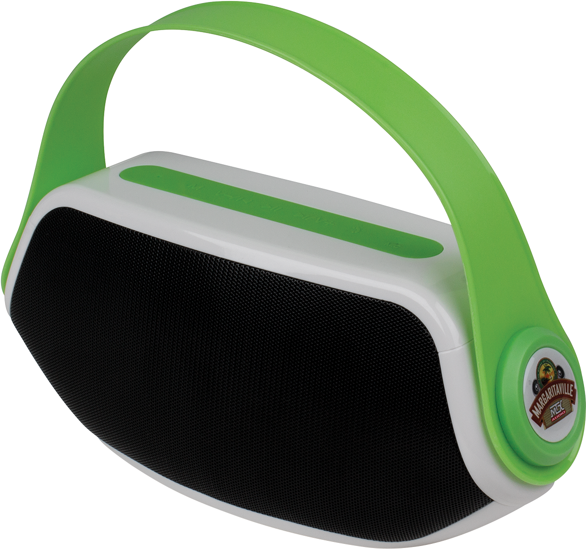 Modern Green Boombox Design PNG