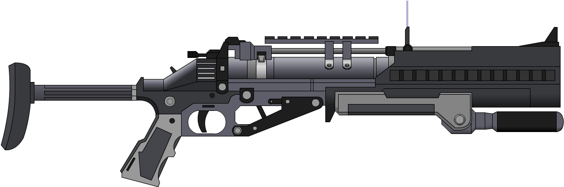 Modern Grenade Launcher Profile PNG