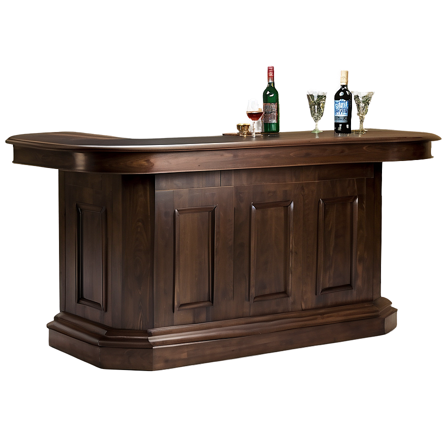 Modern Home Bar Setup Png 05212024 PNG